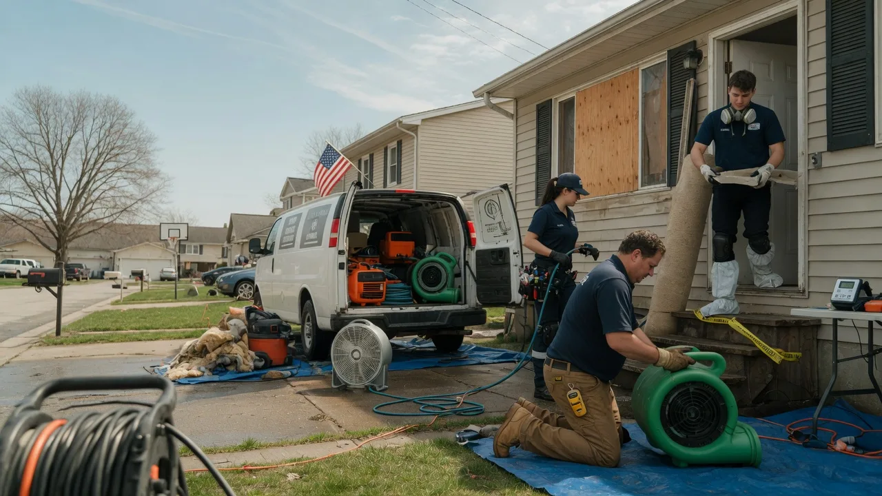 Water Damage Restoration in Williston, ND near me